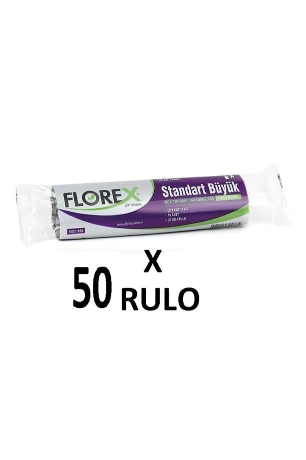 BÜYÜK BOY ÇÖP TORBASI 65*80--- 10*50=500 ADET 15 MİCRON