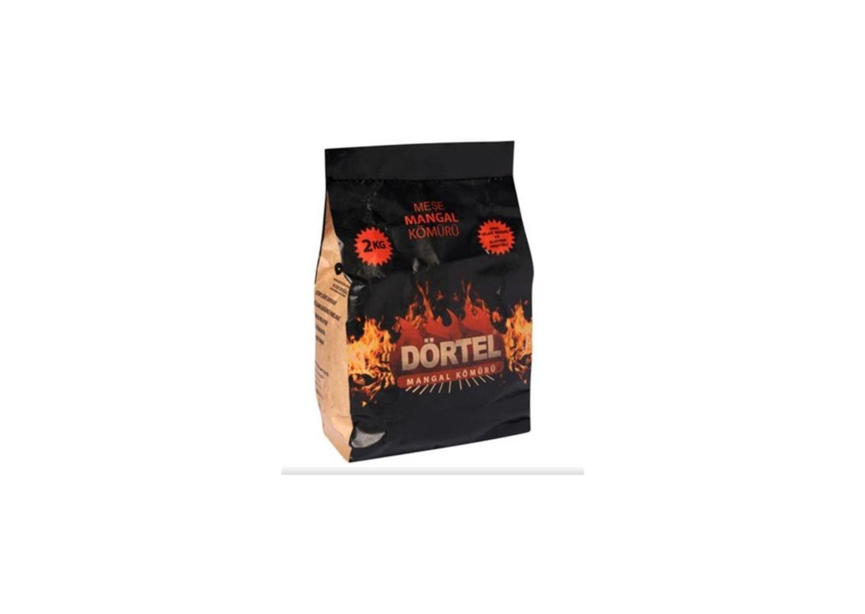 DÖRTEL MANGAL KÖMÜRÜ CRAFT AMBALAJ 2 KG