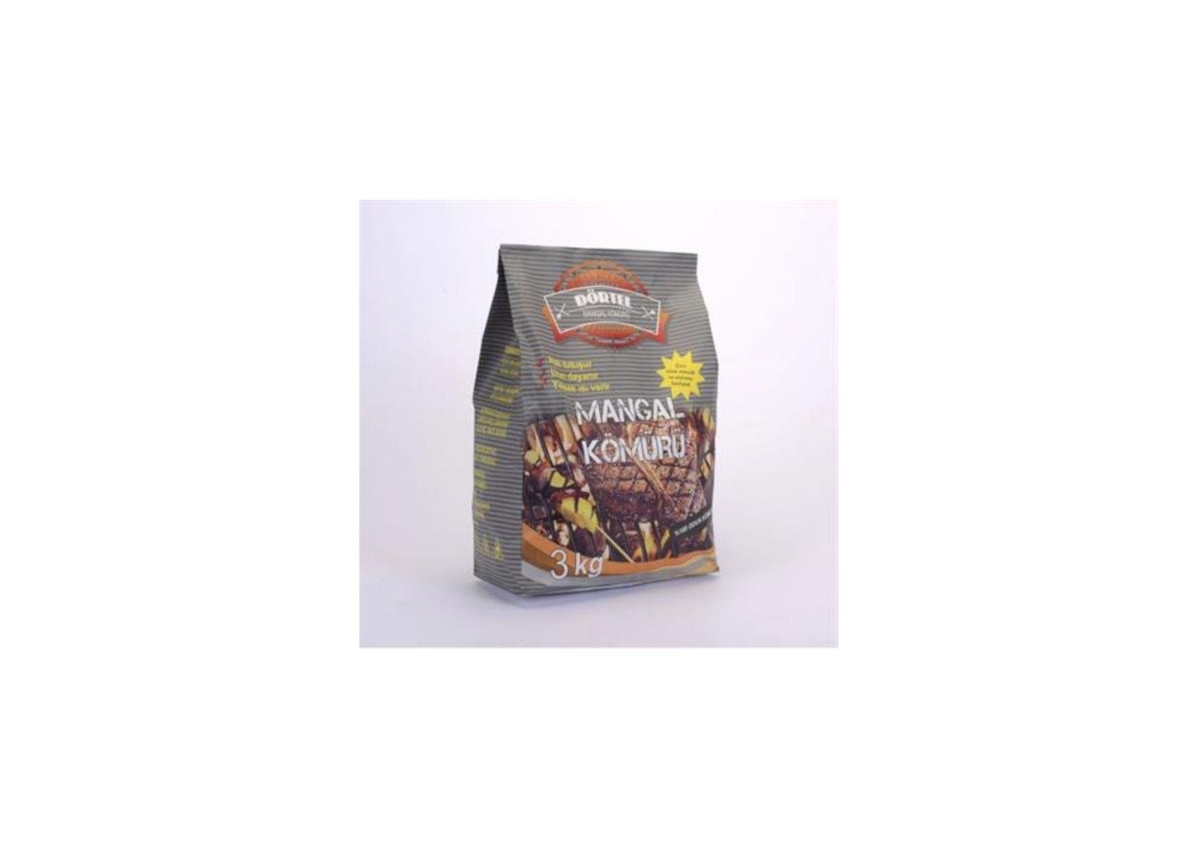 DÖRTEL MANGAL KÖMÜRÜ CRAFT AMBALAJ 3 KG
