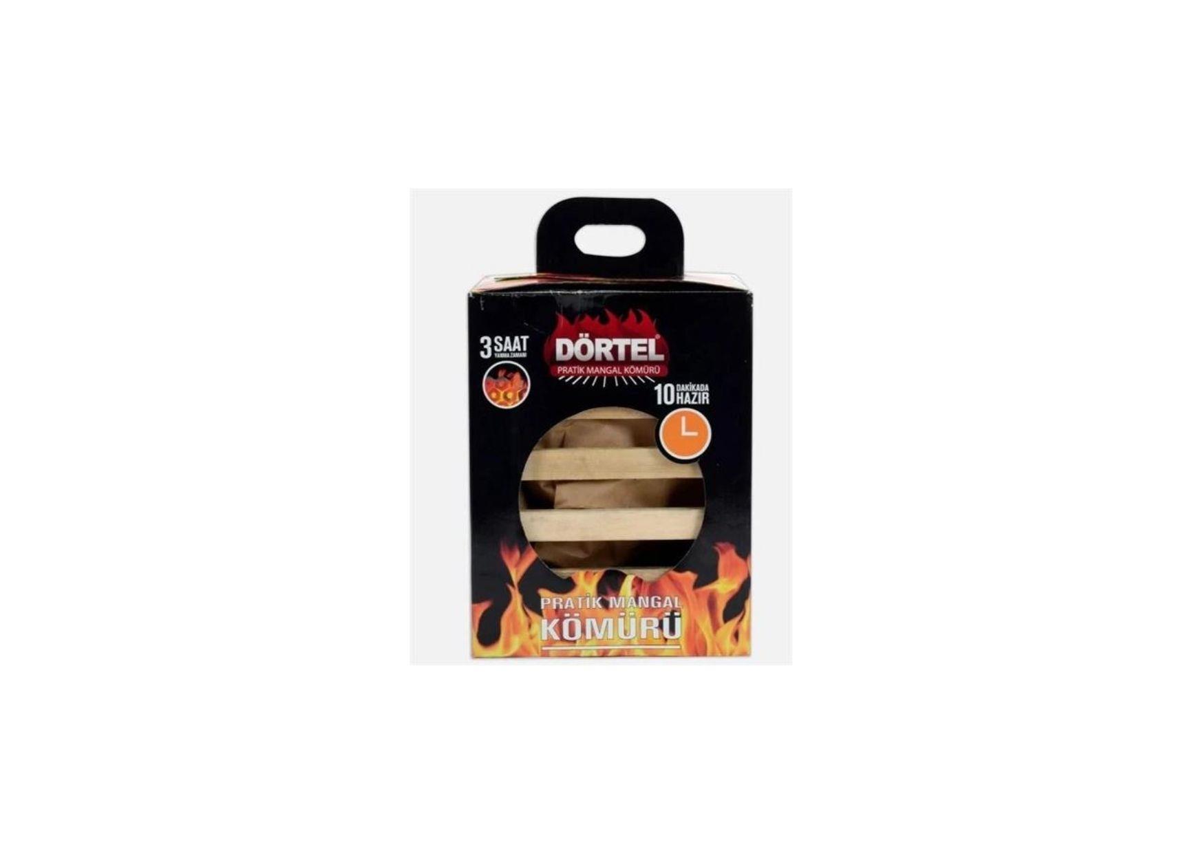 DÖRTEL PRATİK MANGAL KÖMÜRÜ 2 KG