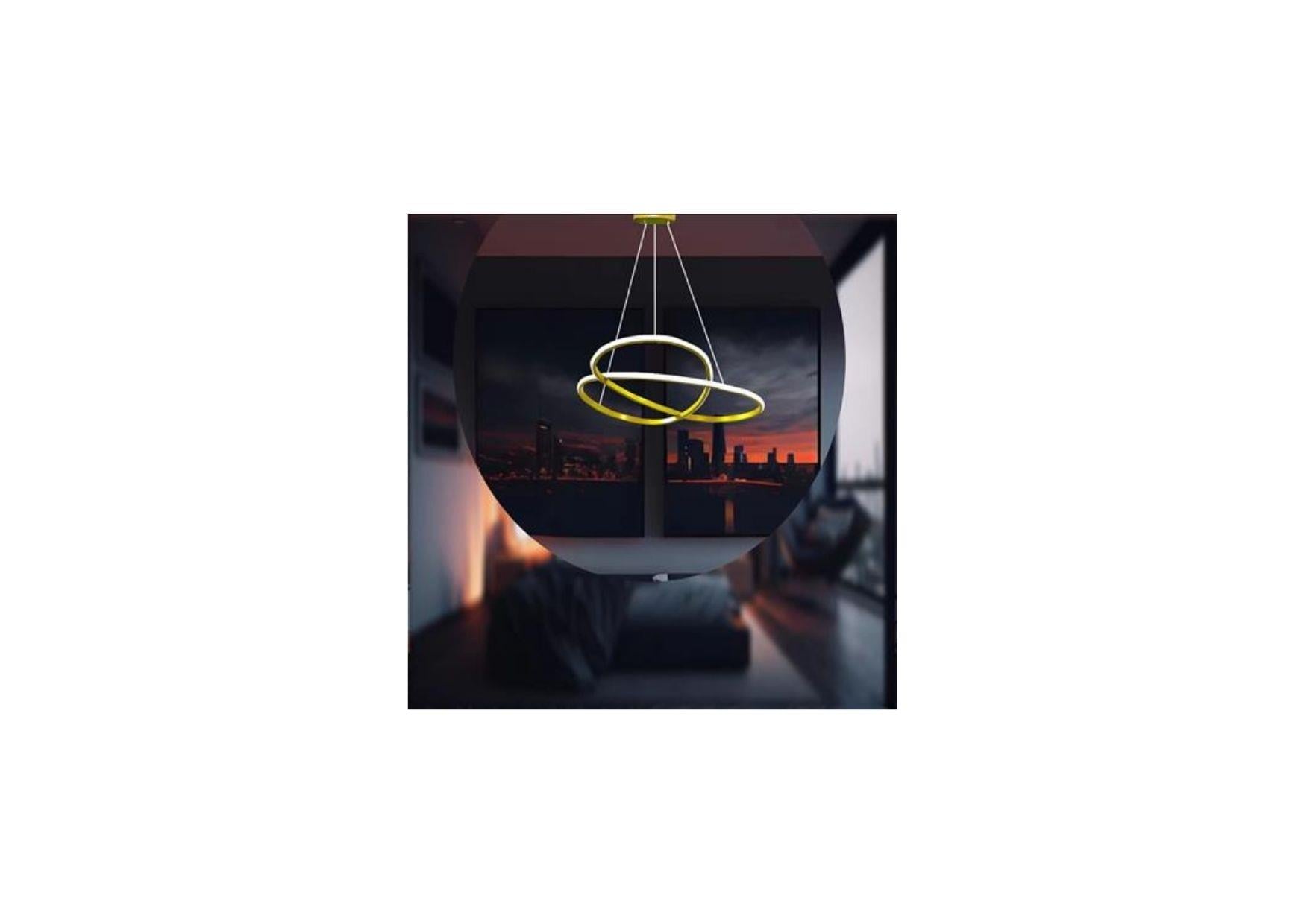 ERVA LEDLİ AVİZE KARÇİÇEĞİ GOLD