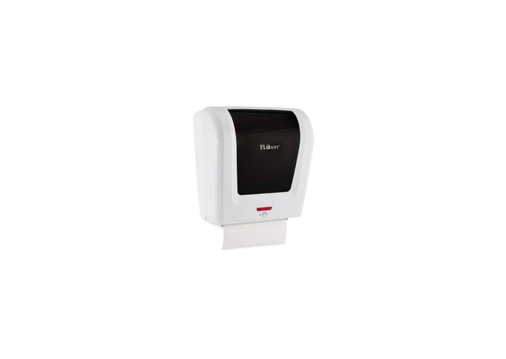FLOSOFT FOTOSELLİ KAĞIT HAVLU VERİCİ 21 cm. (BEYAZ) (VERA SERİSİ)