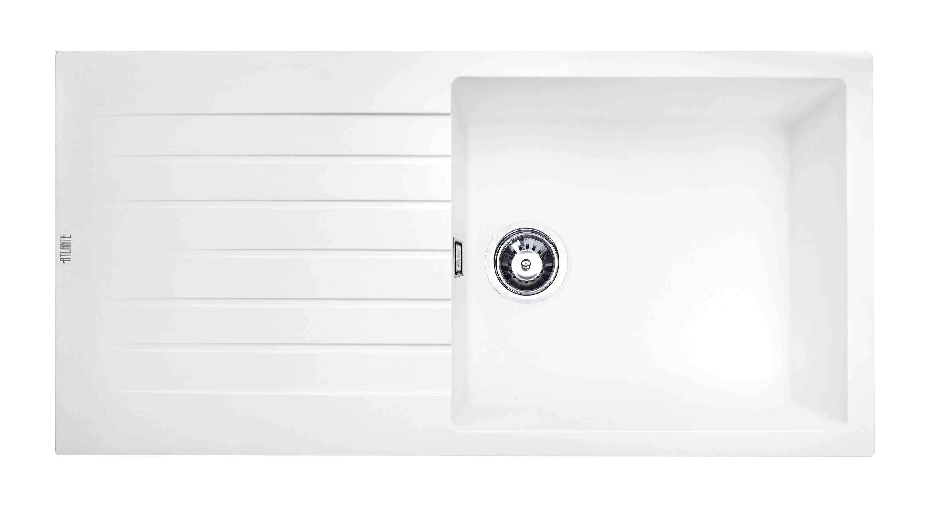GRANİT EVYE BEYAZ (990 x 495 mm) 22 KG