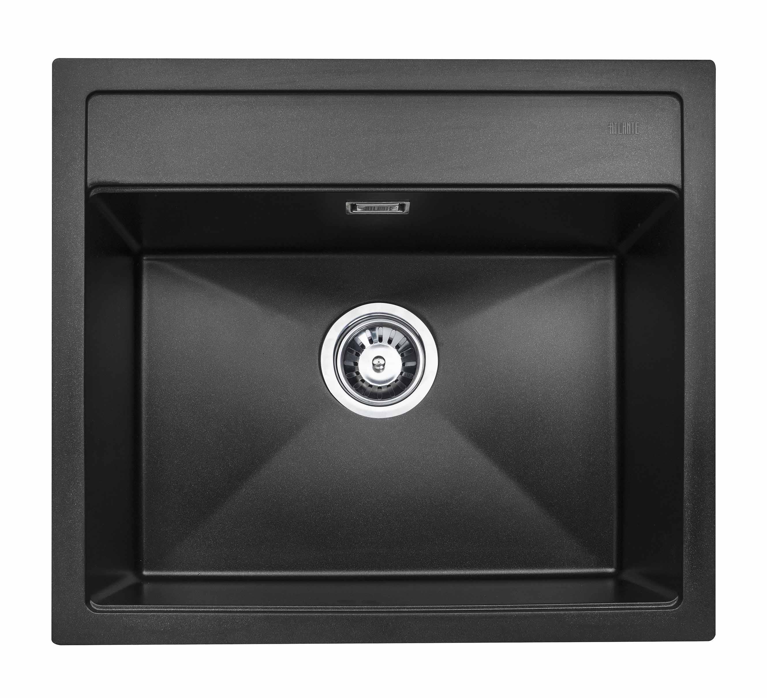GRANİT EVYE SİYAH (555 x 505 mm) 12 KG