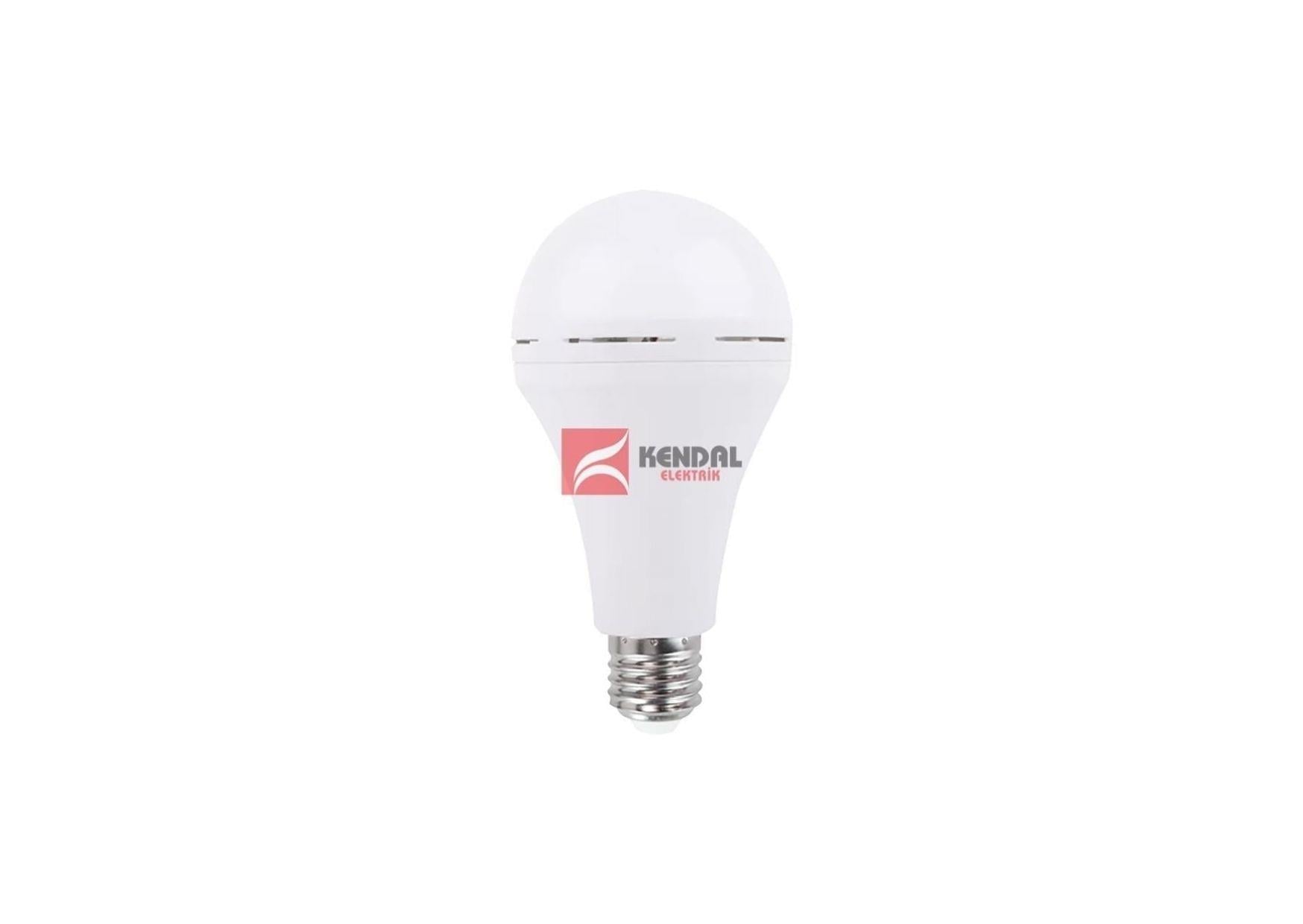 KES072 SARJLI LEDLI AMP 9W E27 BEYAZ
