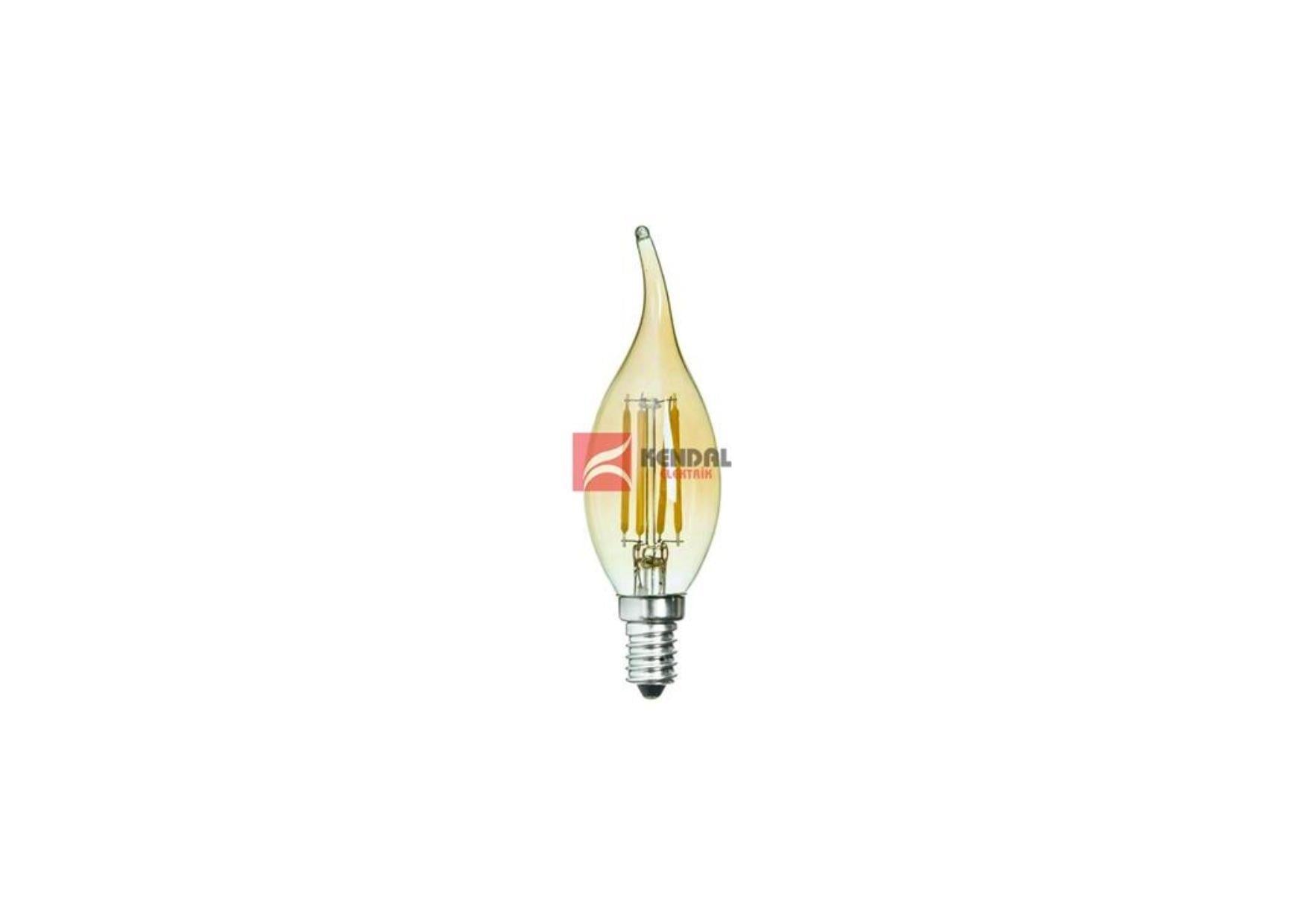 KES600 COB FLAM.KIVR. BUJI AMP.4W E14 GUNISIGI