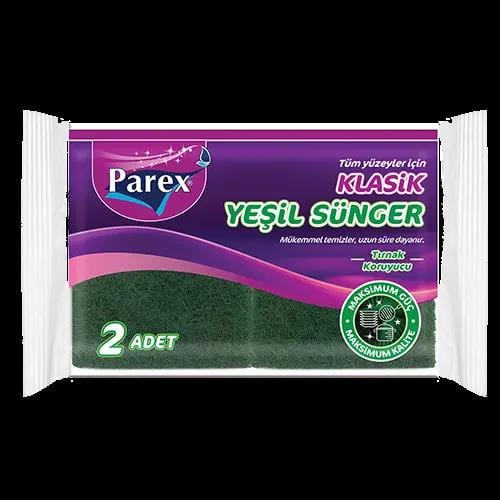 KLASİK YEŞİL SÜNGER OLUKLU 2'Lİ