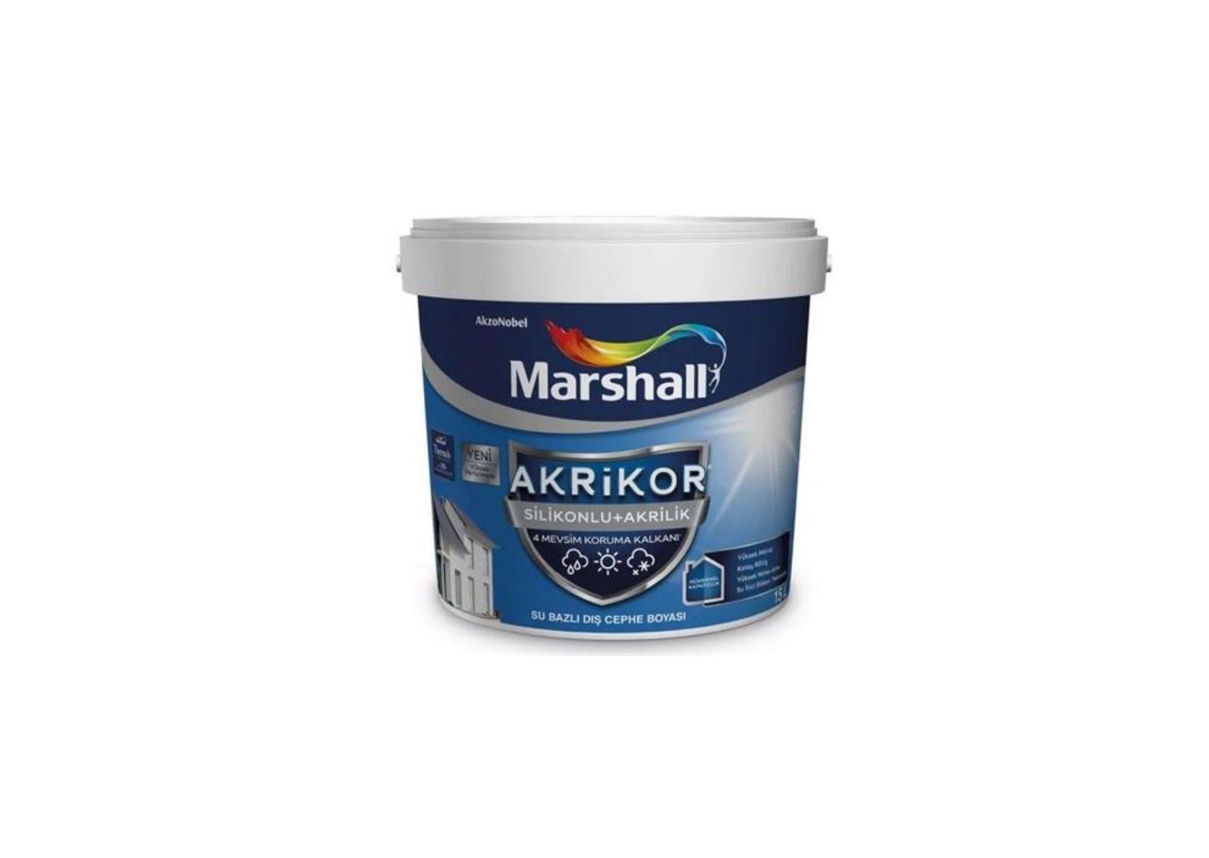 MB AKRİKOR SİLİKONLU+AKRİLİK BW BAZ 7,5L