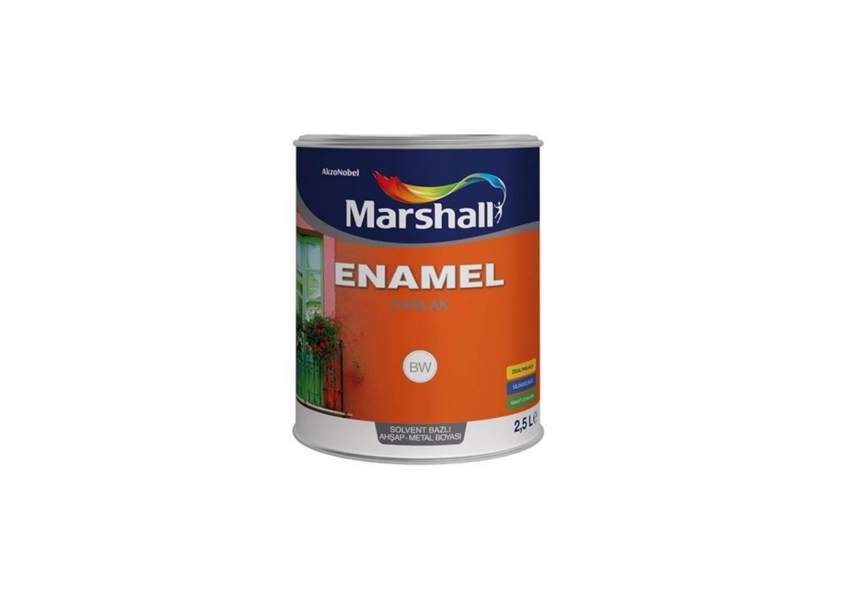 MB ENAMEL PARLAK SİYAH 0,75 L