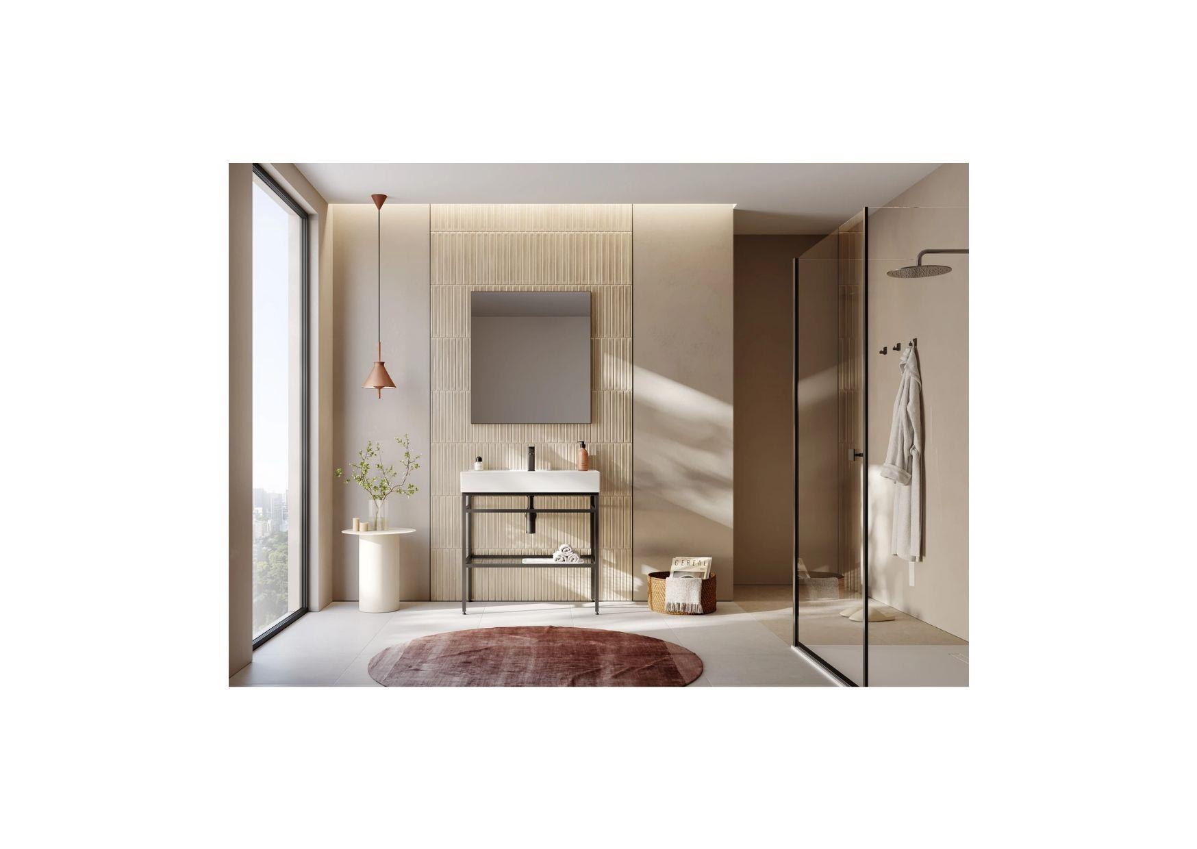 ORKA-CPT60V2- Cape Town 60 Bej Lvb.Takım-Banyo Dolabı