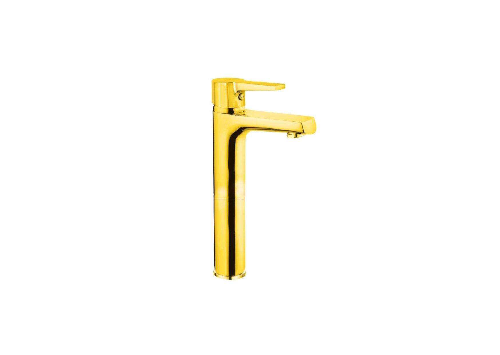 P901HG(GOLD)AGENA YÜKSEK CANAK LAVABO BATARYASI
