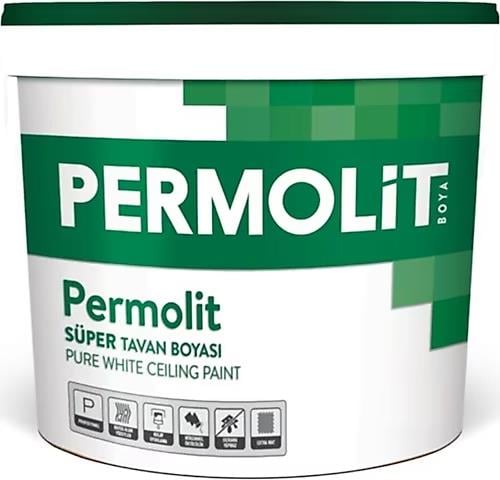 PERMOLİT SÜPER TAVAN BOYASI 17,5 KG