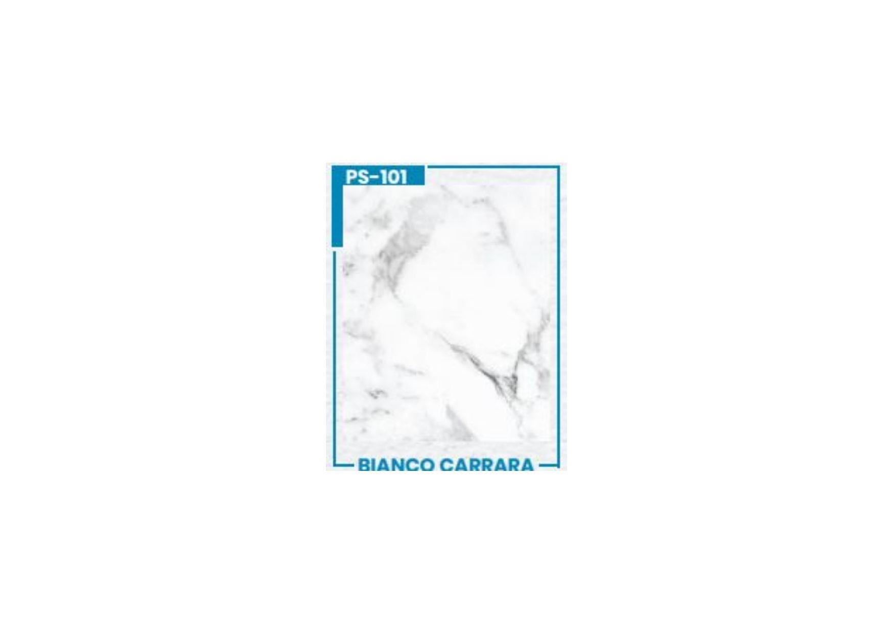 PS-101- 1220X2800 MM PVC LEVHA İÇ MEKAN BİANCO CARRARA