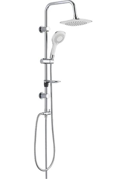 Tema rain bianco tepe duş seti