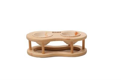 DUO - İkili Oval Tasarım Mama Kabı