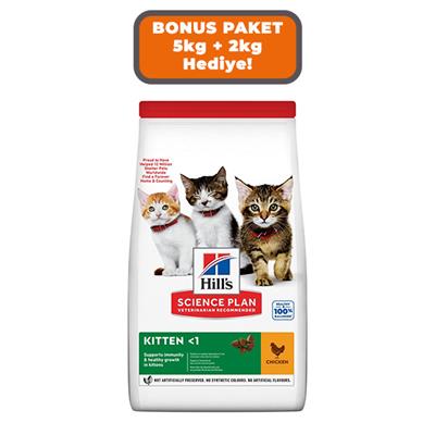 Hills SP Tavuklu Yavru Kedi Maması 5+2 Kg