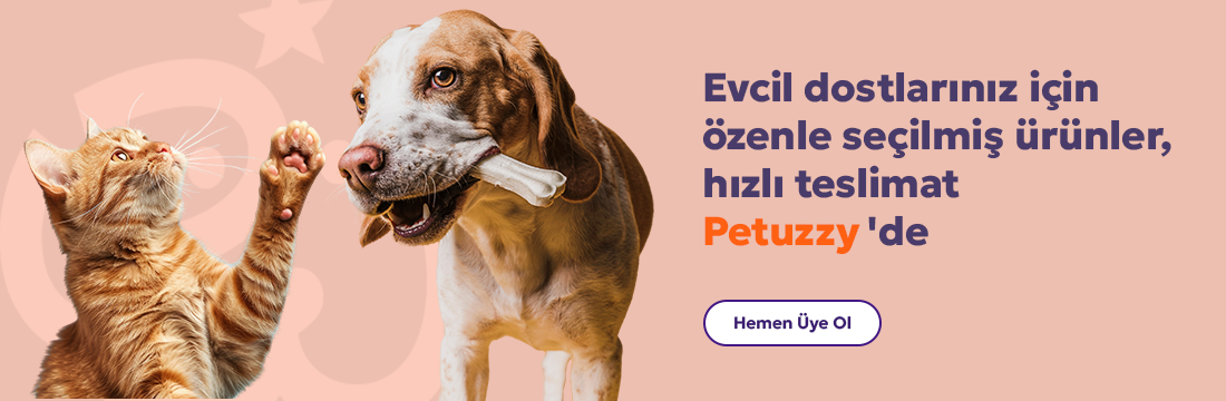 Evcil dostlar için özenle seçilmiş ürünler Petuzzy'de