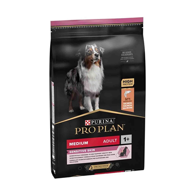 ProPlan Somonlu Orta Irk Hassas Derili Yetişkin Köpek Maması 14kg