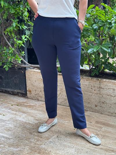 Yüksek Bel Düğmesiz Fermuarsız Eşofman Pantolon