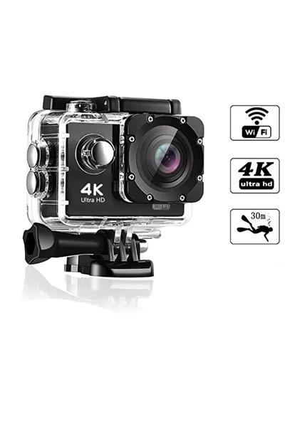 4K Ultra Hd 30 Fps - Wifi - Su Geçirmez - 170° - Aksiyon Kamerası(YD-3674K)