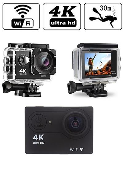 4K Ultra Hd 30 Fps - Wifi - Su Geçirmez - 170° - Aksiyon Kamerası(YD-3674K)