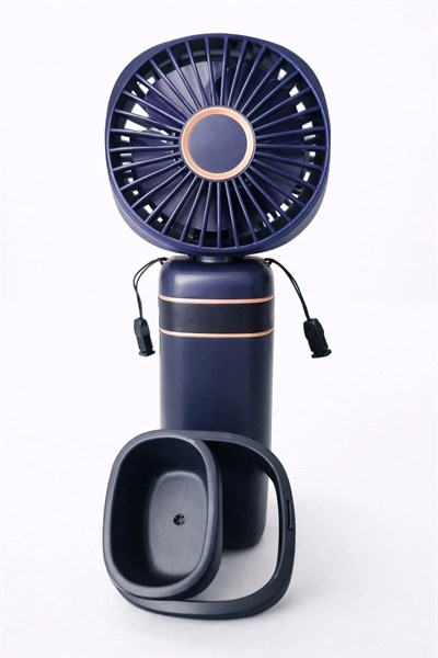 Taşınabilir Mini Fan – Şarjlı, Sessiz ve Güçlü Serinletici Fan (MAVİ) (S21)