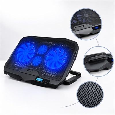 Ayarlanabilir Laptop Soğutucu Fan | Dizüstü Bilgisayar Isınmasını Azaltan Notebook Standı