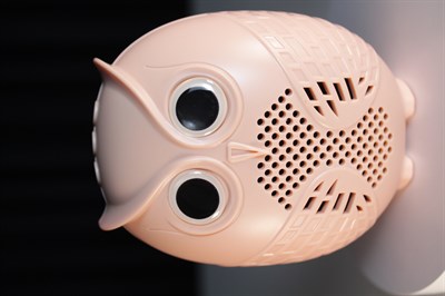 Baykuş Tasarım Bluetooth Mini Hoparlör BEJ (X-802)