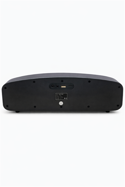 E-3403 10W Bluetooth Hoparlör | USB TF Kart AUX Destekli | Type-C Şarjlı Taşınabilir Speaker Gri