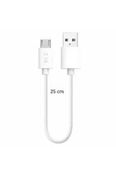 FERRO FC-07 Android Modeller İçin Uyumlu Micro Powerbank Hızlı Şarj ve Data Kablosu 0,25cm