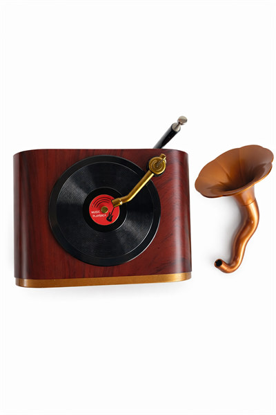 MD-1319BT Nostaljik Radyo Görünümlü Bluetooth,Hafıza Kartı,Usb Bellek,Aux Ve Radyo Destekli Hoparlör 