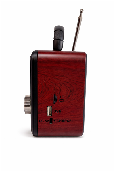 NS-8897BT Nostaljik Radyo Görünümlü Bluetooth,Hafıza Kartı,Usb Bellek,Aux Ve Radyo Destekli Hoparlör Gold