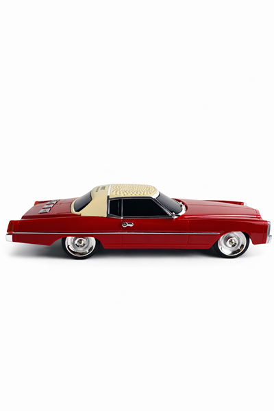 WS-1966 Nostaljik Araba Görünümlü Bluetooth,Hafıza Kartı,Usb Bellek,Aux Ve Radyo Destekli Hoparlör Kırmızı