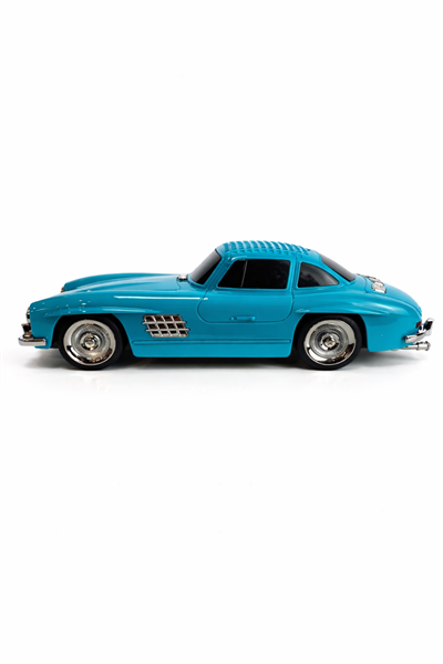 WS-300SL Nostaljik Araba Görünümlü Bluetooth,Hafıza Kartı,Usb Bellek,Aux Ve Radyo Destekli Hoparlör Turkuaz