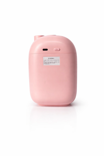 TELKUR  Su İçinde Yüzen Oyuncak Çift Nozullu 400ML LED Işıklı Oda Kokusu Hava Nemlendirici Pembe  YMJ-M19