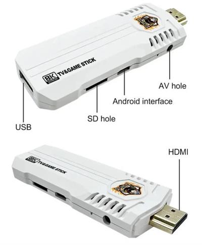 iDragon K8 Pro Android 12.1 Netflix Youtube Tv Box 40000+ Oyun Retro Arcade Oyun Konsolu Atari