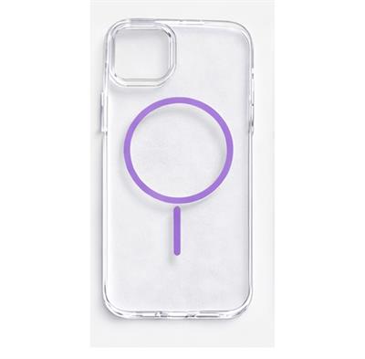 İPhone 11 Uyumlu Magsafei Renkli Sert Mika Sararmaz Kılıf Lacivert