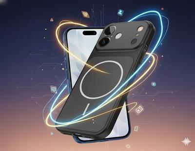 İPhone 16 Uyumlu İPhone 17 Görünümlü Magsafeli Kamera Kamera Lensli Kılıf Siyah