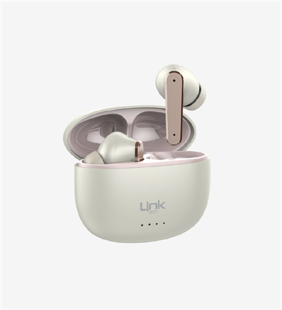 Link Tech TW37 Kablosuz Bluetooth Kulaklık Beyaz