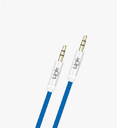 LinkTech A585 100cm Silikon 3.5mm AUX Kablo