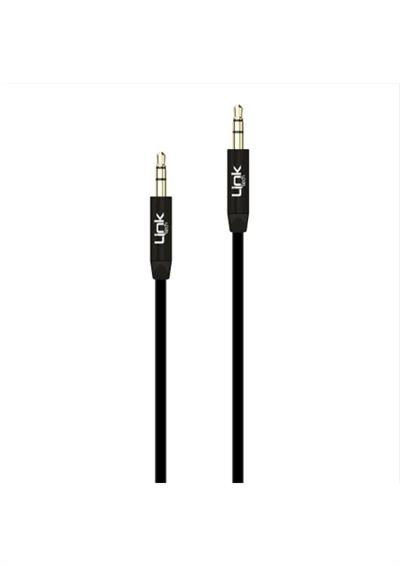 LinkTech A585 100cm Silikon 3.5mm AUX Kablo
