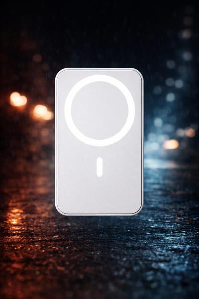 5000 mAh Hızlı Şarj Powerbank – Kablolu & Kablosuz Çift Şarj, Ultra Kompakt Taşınabilir Güç Bankası