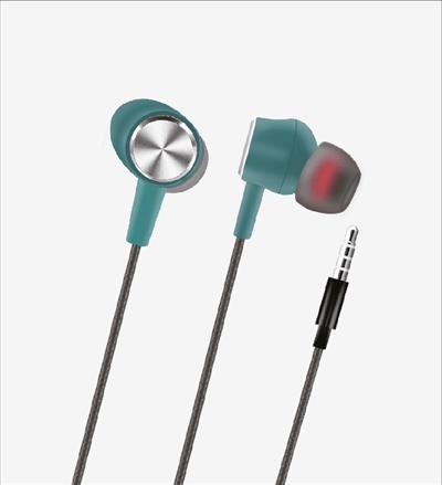 LinkTech H315 Spor Yüksek Baslı Silikonlu Kablolu Kulaklık 3.5mm