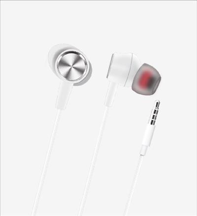 LinkTech H315 Spor Yüksek Baslı Silikonlu Kablolu Kulaklık 3.5mm