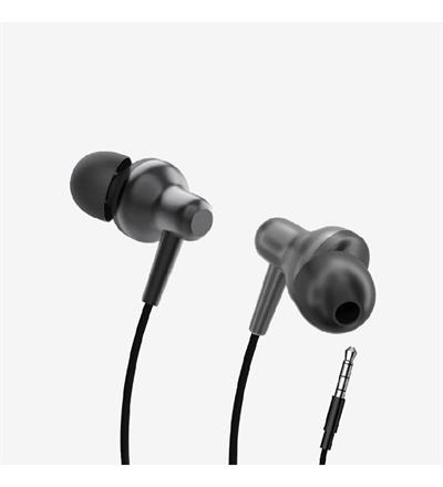 LinkTech H675 Premium Metal Super Bas Silikonlu Kulak içi 3.5mm AUX Kablolu Kulaklık