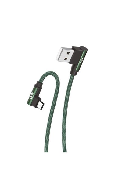 LinkTech K592 Örgülü Dirsekli Metal Başlı 150cm USB - Micro  3A Şarj Kablosu  Listeye Geri Dön