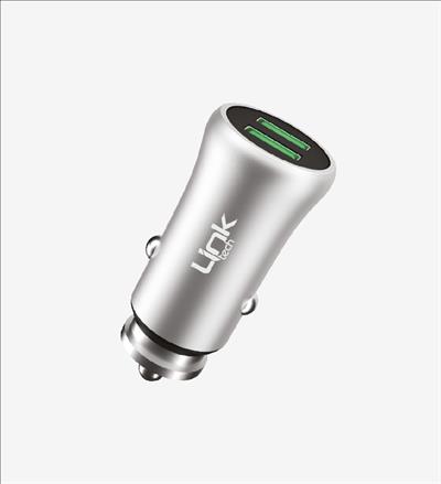 LinkTech M580 Metal 2.4 Amper Araç Şarj Aleti  