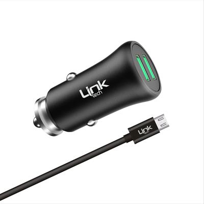 LinkTech M581 Metal Micro USB Araç Şarj Aleti 