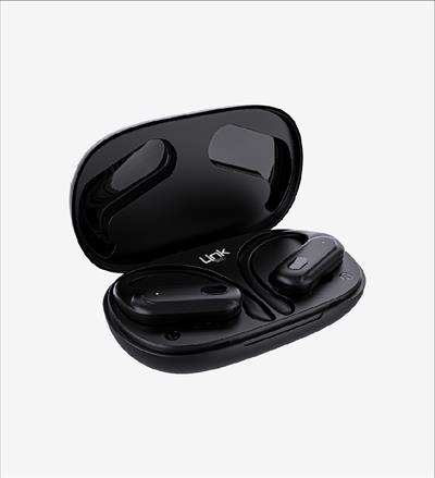 LinkTech S28 Spor Kancalı Silikonlu Bluetooth Kulaklık 