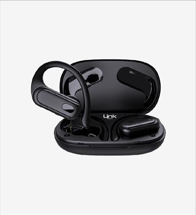LinkTech S28 Spor Kancalı Silikonlu Bluetooth Kulaklık 